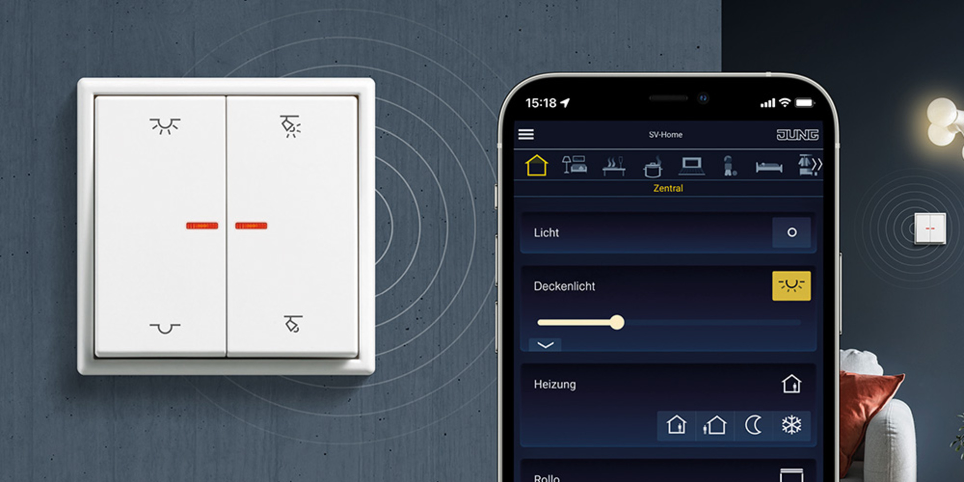 KNX RF Taster bei Elektro Bilgin GbR in Würzburg